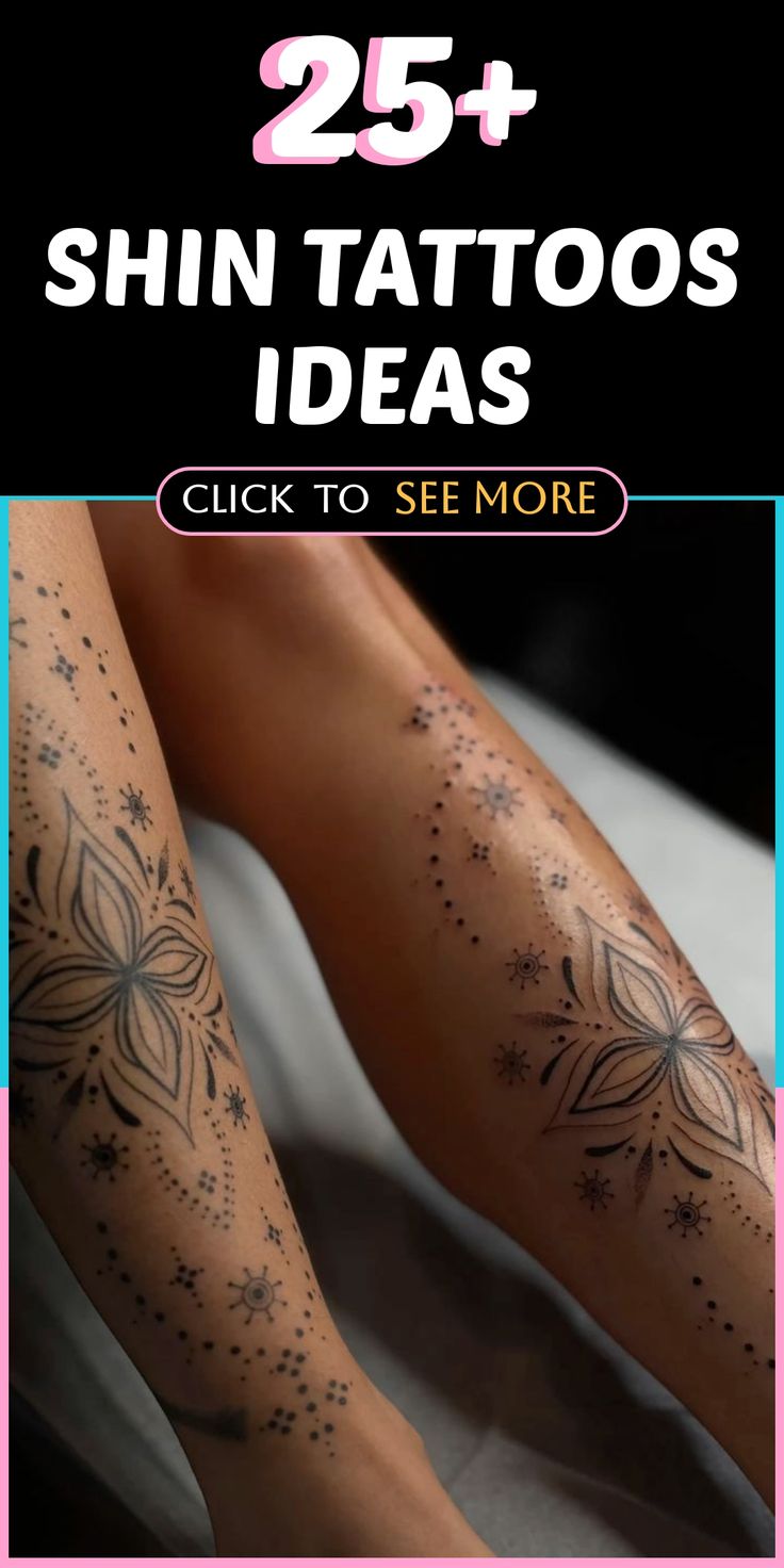 25 Shin Tattoos Ideas: An Artistic Expression for the Legs