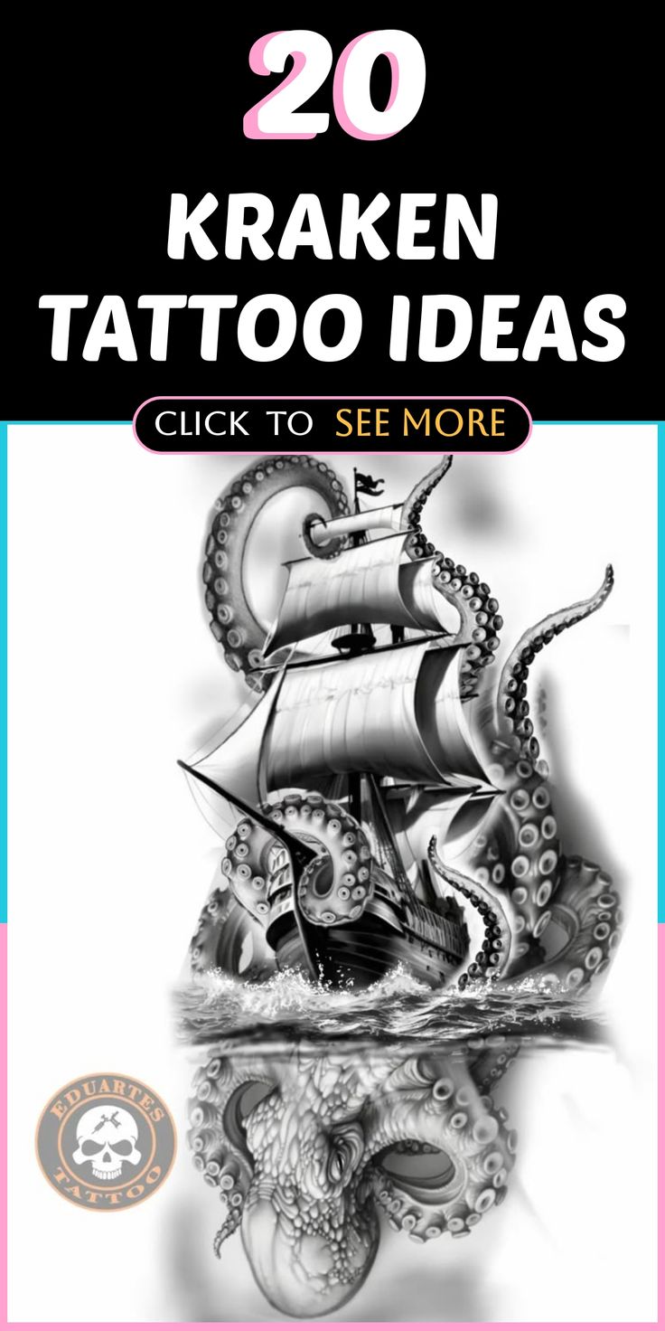 20 Kraken Tattoo Ideas: Dive Into the Depths of Imagination